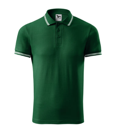 2191213 - Urban tricou polo pentru bărbaţi gri închis S