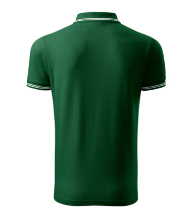 2191213 - Urban tricou polo pentru bărbaţi gri închis S