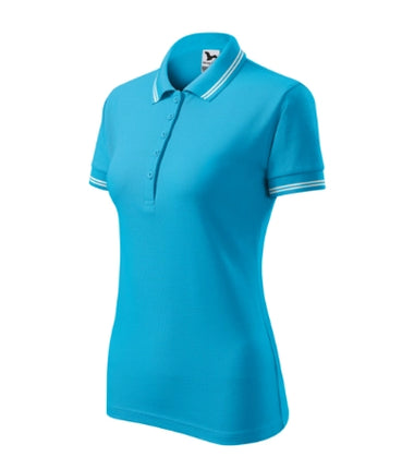 2201512 - Urban tricou polo pentru damă albastru deschis XS