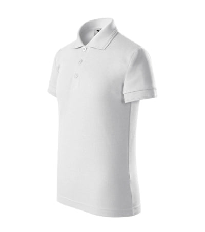 2220009 - Pique Polo tricou polo pentru copii alb 122 cm/6 ani