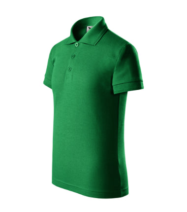 2220009 - Pique Polo tricou polo pentru copii alb 122 cm/6 ani