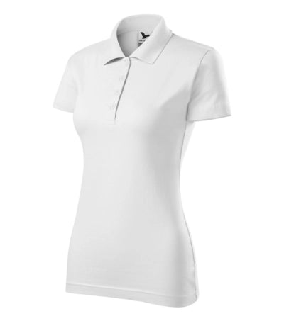 2230012 - Single J. tricou polo pentru damă alb XS