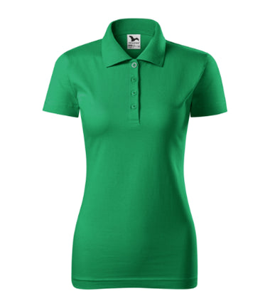 2230012 - Single J. tricou polo pentru damă alb XS
