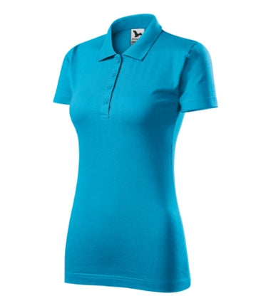 2230012 - Single J. tricou polo pentru damă alb XS