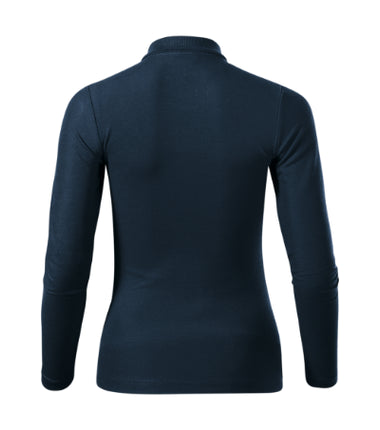 2310012 - Pique Polo LS tricou polo pentru damă alb XS