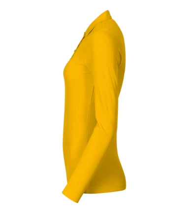 2310012 - Pique Polo LS tricou polo pentru damă alb XS