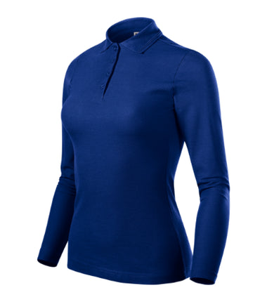 2310012 - Pique Polo LS tricou polo pentru damă alb XS