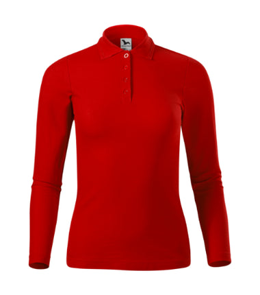 2310012 - Pique Polo LS tricou polo pentru damă alb XS