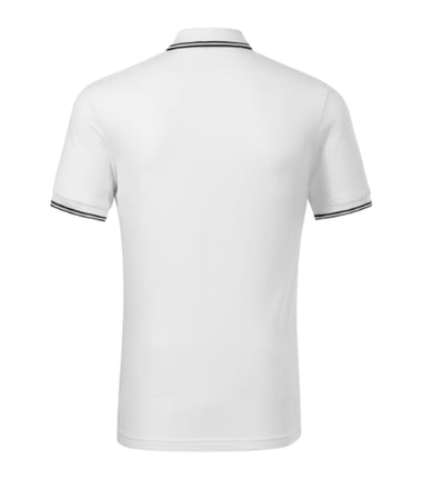 232A113 - Focus tricou polo pentru bărbaţi coral S