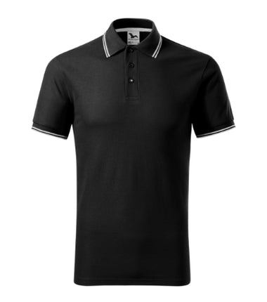 232A113 - Focus tricou polo pentru bărbaţi coral S