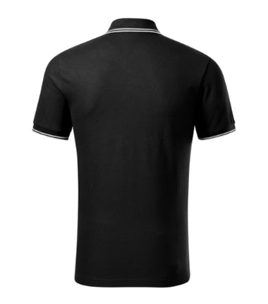 232A113 - Focus tricou polo pentru bărbaţi coral S