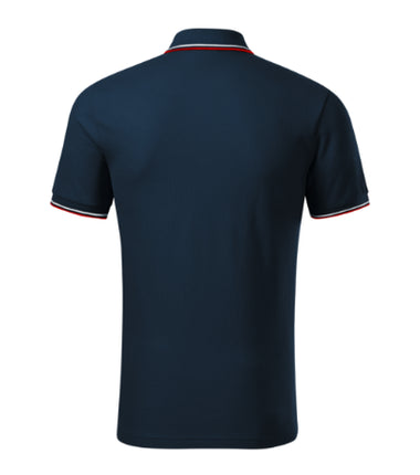 232A113 - Focus tricou polo pentru bărbaţi coral S