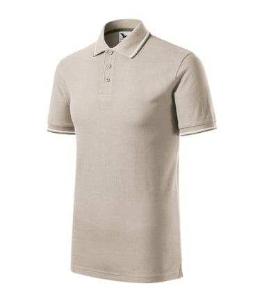 232A113 - Focus tricou polo pentru bărbaţi coral S