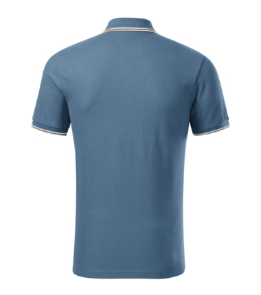 232A113 - Focus tricou polo pentru bărbaţi coral S