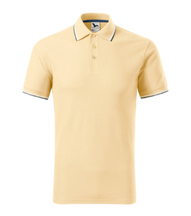 232A113 - Focus tricou polo pentru bărbaţi coral S