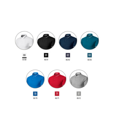 2510013 - Perfection plain tricou polo pentru bărbaţi alb S
