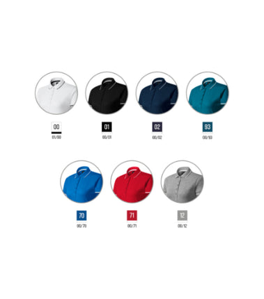 2530013 - Perfection plain tricou polo pentru damă alb S