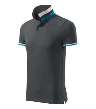 2567713 - Collar Up tricou polo pentru bărbaţi dark navy S