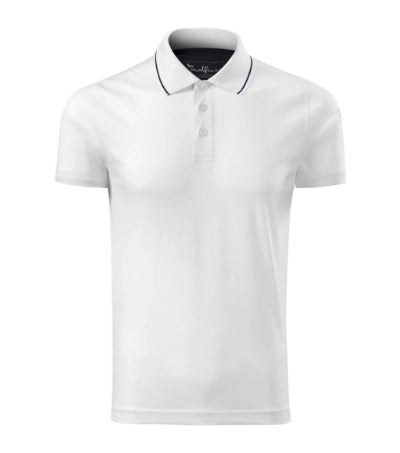 2590013 - Grand tricou polo pentru bărbaţi alb S