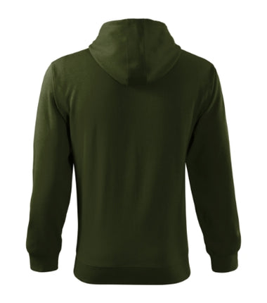 4106913 - Trendy Zipper hanorac pentru bărbaţi military S
