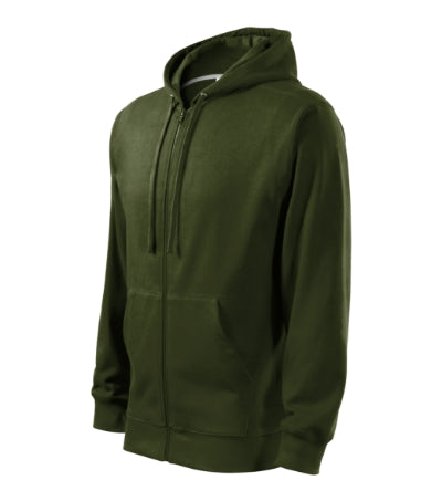 4106913 - Trendy Zipper hanorac pentru bărbaţi military S