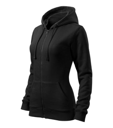 4114412 - Trendy Zipper hanorac pentru damă turcoaz XS