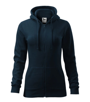 4114412 - Trendy Zipper hanorac pentru damă turcoaz XS