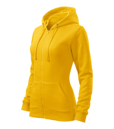 4114412 - Trendy Zipper hanorac pentru damă turcoaz XS