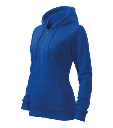 4114412 - Trendy Zipper hanorac pentru damă turcoaz XS