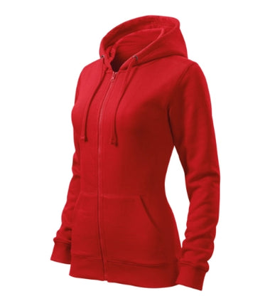 4114412 - Trendy Zipper hanorac pentru damă turcoaz XS