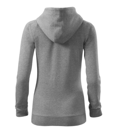 4114412 - Trendy Zipper hanorac pentru damă turcoaz XS