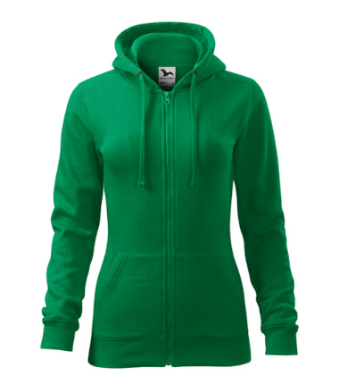 4114412 - Trendy Zipper hanorac pentru damă turcoaz XS