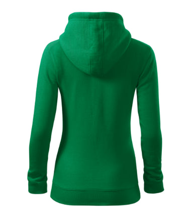 4114412 - Trendy Zipper hanorac pentru damă turcoaz XS
