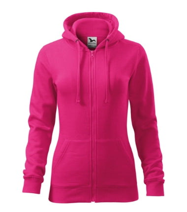 4114412 - Trendy Zipper hanorac pentru damă turcoaz XS