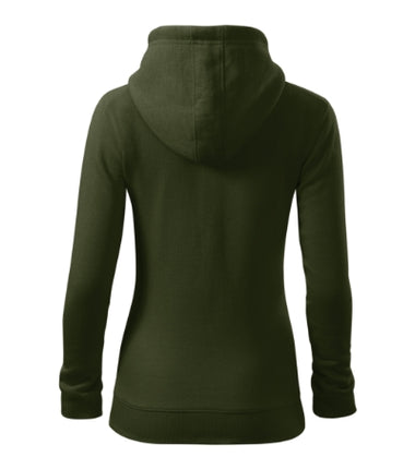 4114412 - Trendy Zipper hanorac pentru damă turcoaz XS