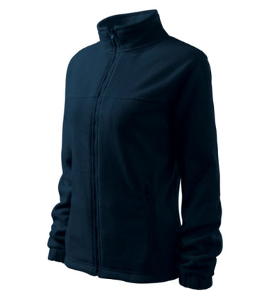 504GR12 - Jacket jachetă fleece pentru damă verde sticlă 06 (brand label) XS