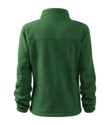 504GR12 - Jacket jachetă fleece pentru damă verde sticlă 06 (brand label) XS