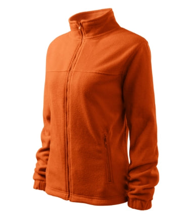 504GR12 - Jacket jachetă fleece pentru damă verde sticlă 06 (brand label) XS