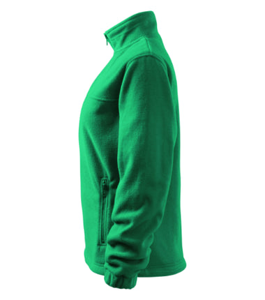 504GR12 - Jacket jachetă fleece pentru damă verde sticlă 06 (brand label) XS