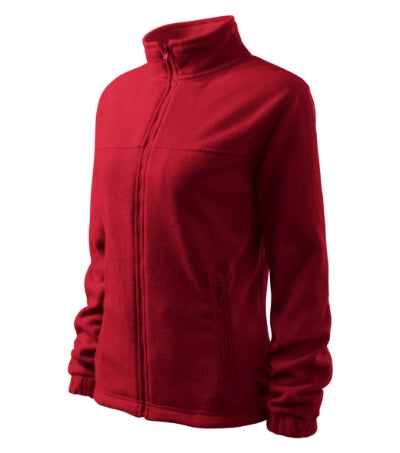 504GR12 - Jacket jachetă fleece pentru damă verde sticlă 06 (brand label) XS