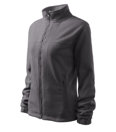 504GR12 - Jacket jachetă fleece pentru damă verde sticlă 06 (brand label) XS