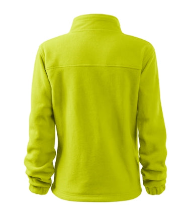 504GR12 - Jacket jachetă fleece pentru damă verde sticlă 06 (brand label) XS