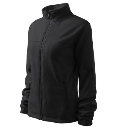504GR12 - Jacket jachetă fleece pentru damă verde sticlă 06 (brand label) XS
