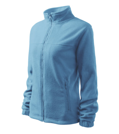 504GR12 - Jacket jachetă fleece pentru damă verde sticlă 06 (brand label) XS