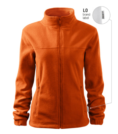 504GR12 - Jacket jachetă fleece pentru damă verde sticlă 06 (brand label) XS