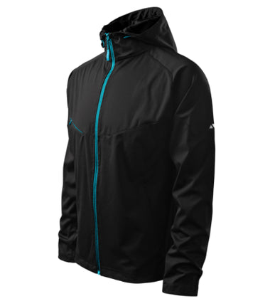 5154413 - Cool jachetă softshell pentru bărbaţi turcoaz S
