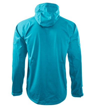 5154413 - Cool jachetă softshell pentru bărbaţi turcoaz S