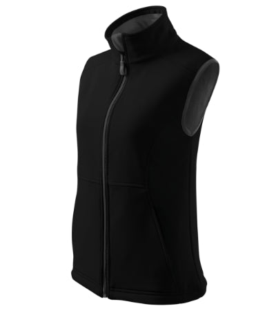 5160112 - Vision vestă softshell pentru damă negru XS