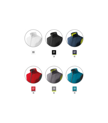 5170013 - Vision vestă softshell pentru bărbaţi alb S