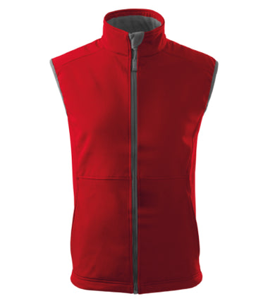 5170013 - Vision vestă softshell pentru bărbaţi alb S